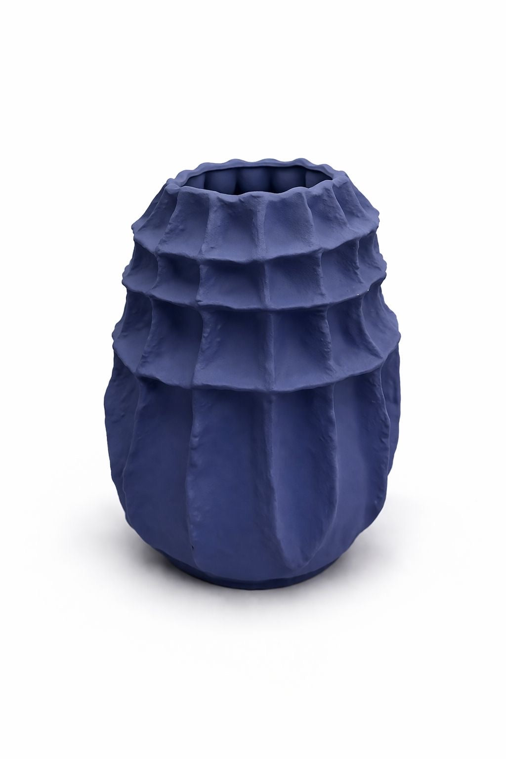 Cobalt Ridge Vase